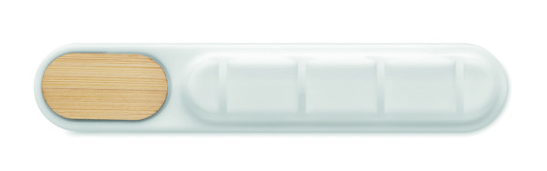 Silicone cable organiser Order - White