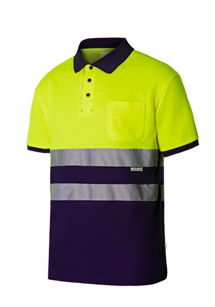 POLO ALGODÃO BICOLOR MC AV