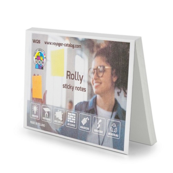 Electrostatic sticky notes | Rolly - white