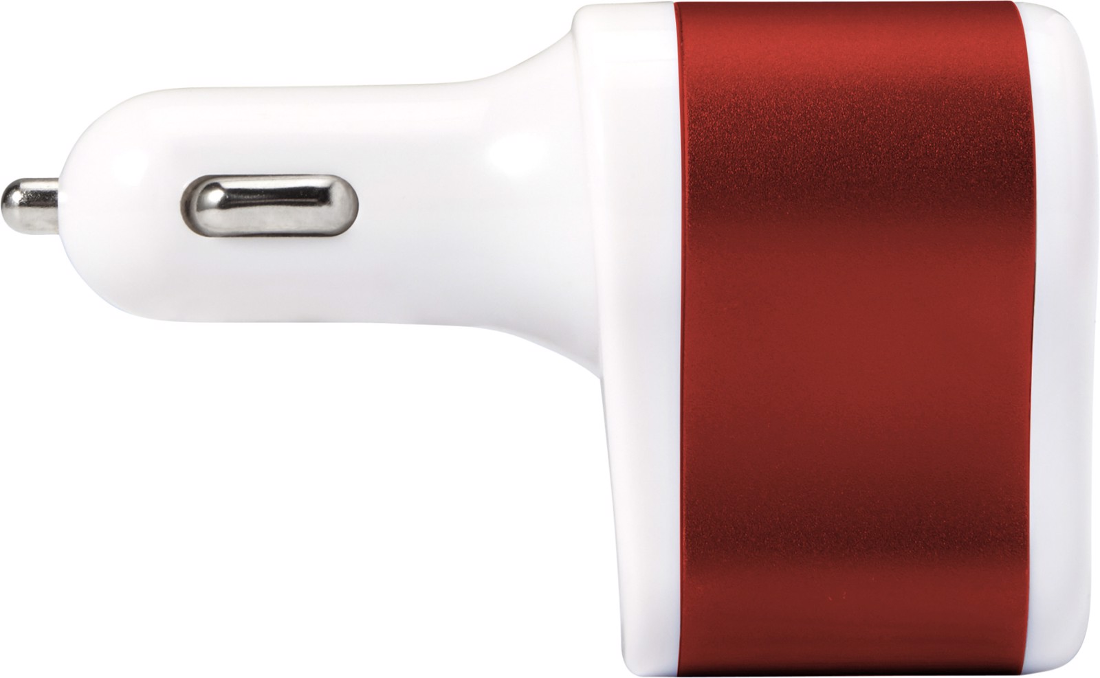 ABS and aluminium adapter - Red