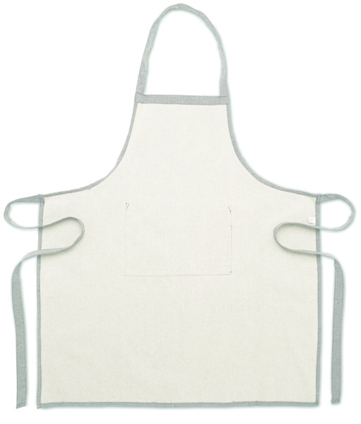 Grembiule da cucina in cotone rici Cuina - Grigio