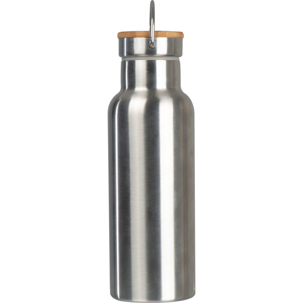 EDOARDO Rozsdamentes acél termosz, 500 ml - Silvergrey