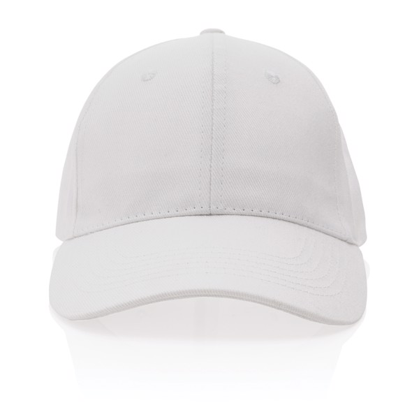 Impact 6 Panel Kappe aus 280gr rCotton mit AWARE™ Tracer - Weiß