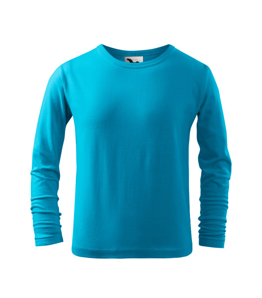 Triko Dětské Malfini® Fit-T Ls - Tyrkysová / 146 cm/10 let