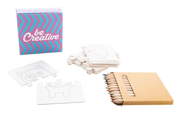 Puzzle à colorier Colozzy