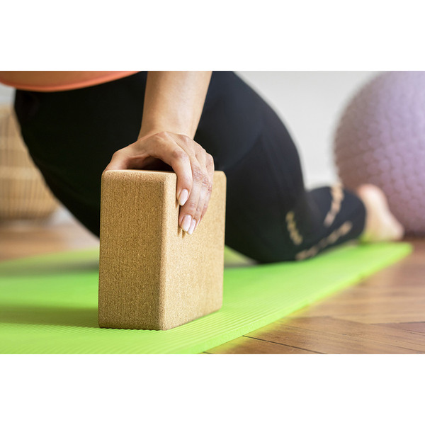 Asana cork yoga block