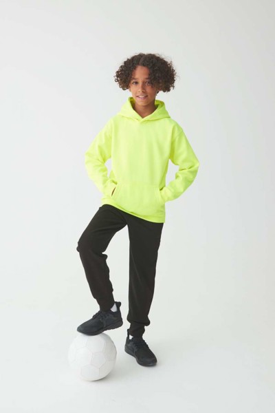 Kids Electric Hoodie - Electric Orange / 5/6