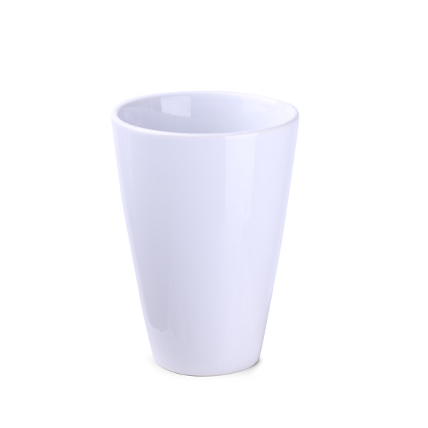 Porcelain mug, 120 mm height, 85 mm diameter