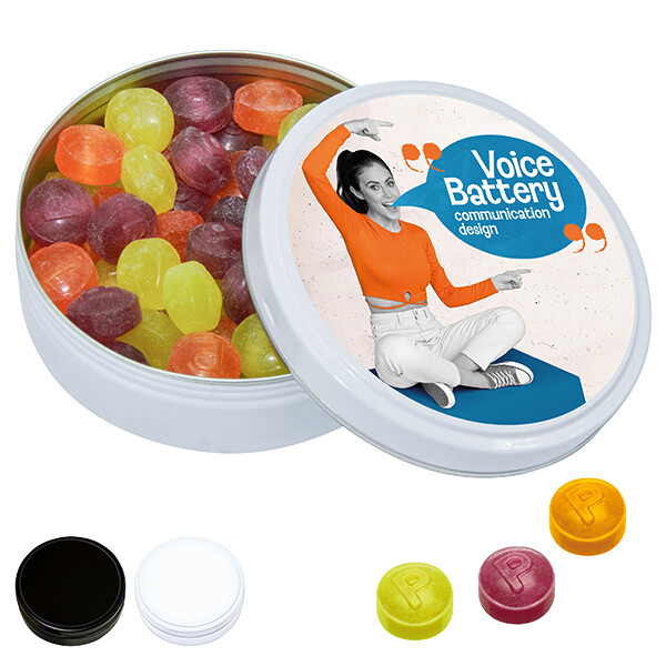Black Or White Tin Pulmoll Pastilles
