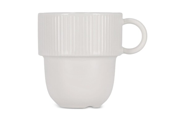 Sagaform Inka tasse avec oreille 270ml - Blanc
