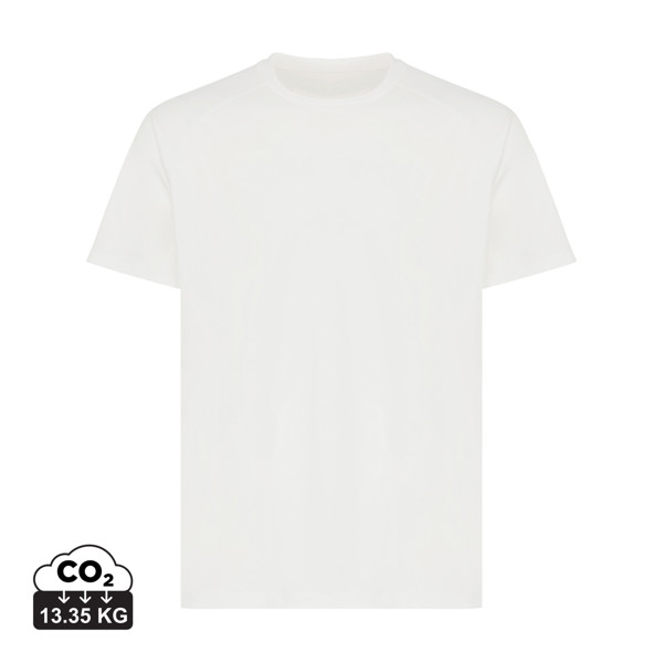 T-shirt sport séchage rapide polyester recyclé Iqoniq Tikal - Blanc / XXL