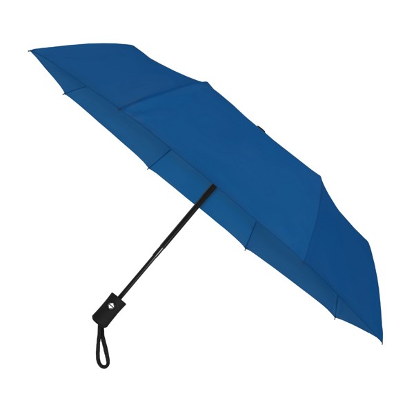 FALCONETTI - Parapluie pliant - Ouverture et fermeture automatique - Impermable au vent -  100 cm - Bleu cobalt