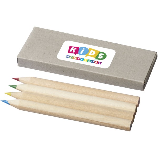 Set de 4 crayons de couleur Tullik