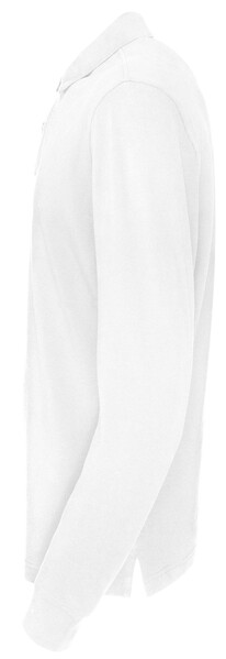 Cottover Gots Pique Long Sleeve Man white M