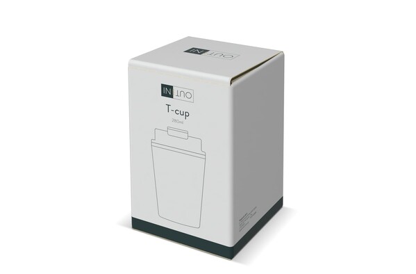 InSideOut T-cup 280ml - White