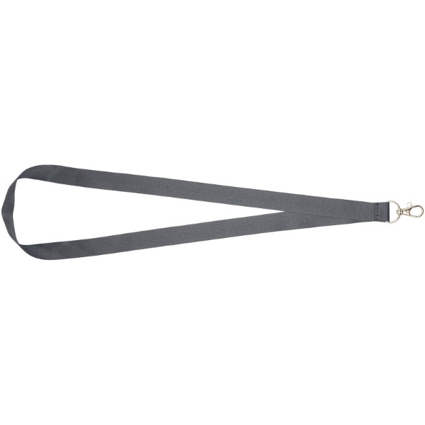 Impey lanyard with convenient hook - Grey