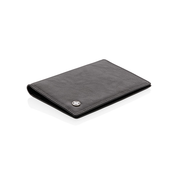 RFID anti-skimming passport holder