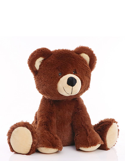 Plišasta igrača Mbw Recycelbear 20 cm, recikliran PET - Rjava / S