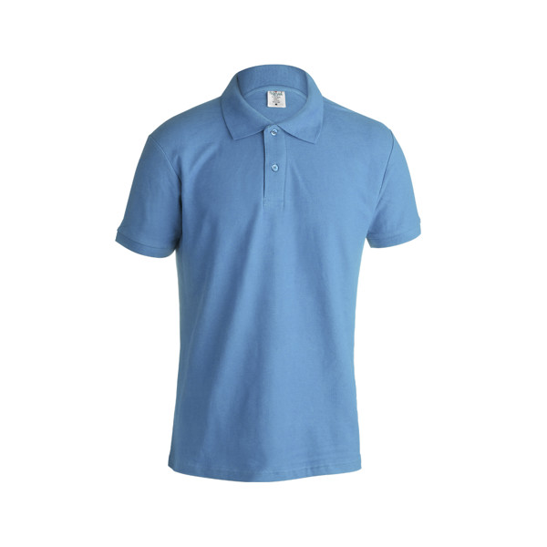 Polo Adulte Couleur ""keya"" MPS180 - Bleu Clair / M