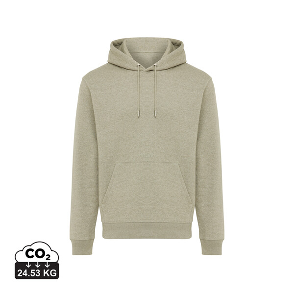 IQONIQ Joshua recycled cotton hoodie - Light Heather Green / XXS