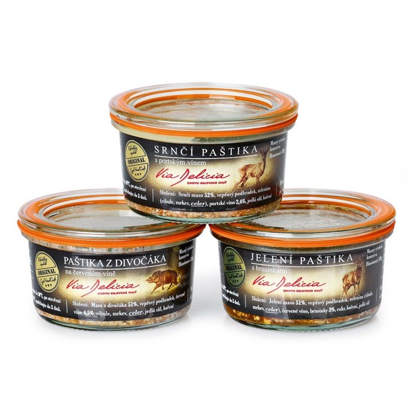 PATTE TRIPLE I. Pate gift set