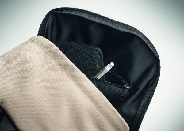 Nahrbtnik za prenosni računalnik Leirur iz recikliranega platna, 15 palcev - Vrv