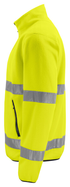 6327 Fleecejacket Yellow/Black 4XL