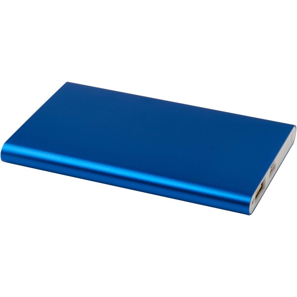 Batterie de secours en aluminium Pep de type-C de 4 000 mAh - Bleu royal