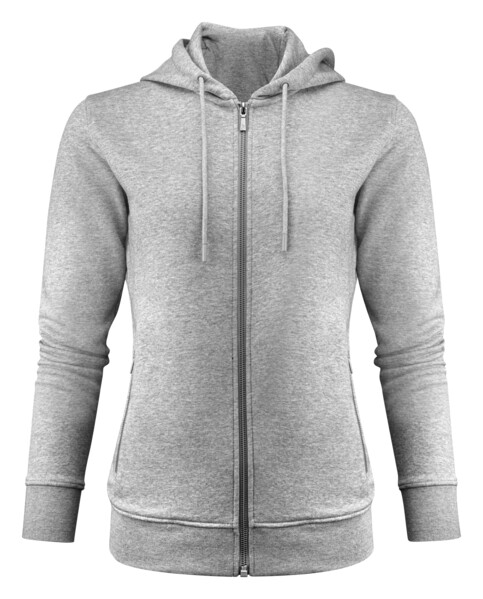 Harvest Westwood Woman Zip Hoodie Grey Melange M