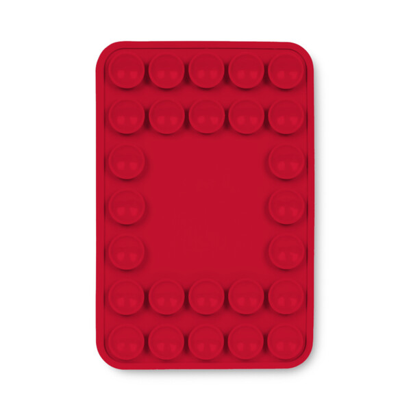 Custodia magnetica per selfie con ventosa - Rosso scarlatto medio