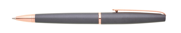 Kovinski kemični svinčnik Ginali, medenina, 136 mm - Silver