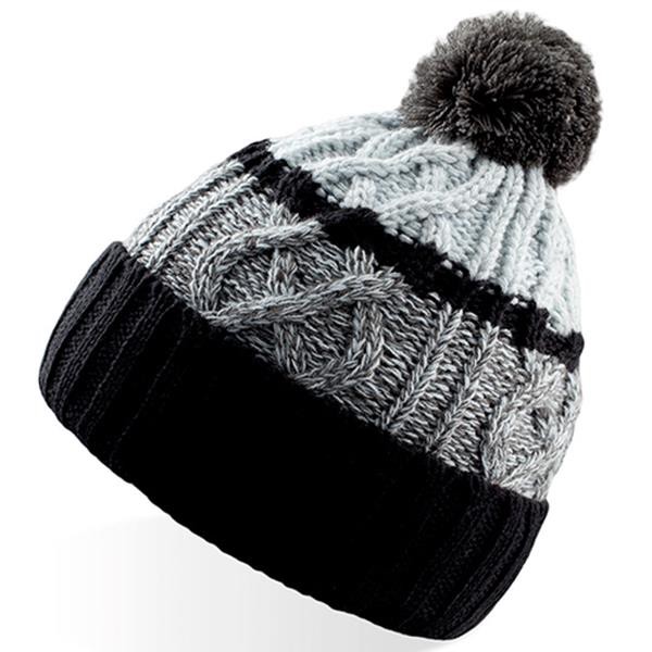Bonnet Cool, 100% Acrylique - Noir