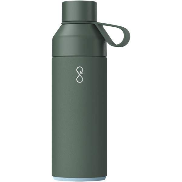 Garrafa com isolamento a vácuo de 500 ml "Ocean Bottle" - Verde floresta