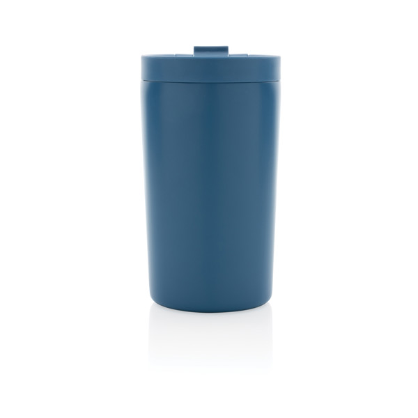 Mug 300ml isotherme et étanche en acier recyclé RCS - Bleu