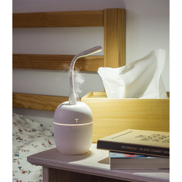 Misty humidifier with lamp