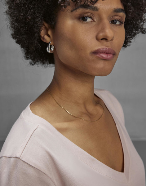 #E150 V T-Shirt / Women - Amalfi Teal / L