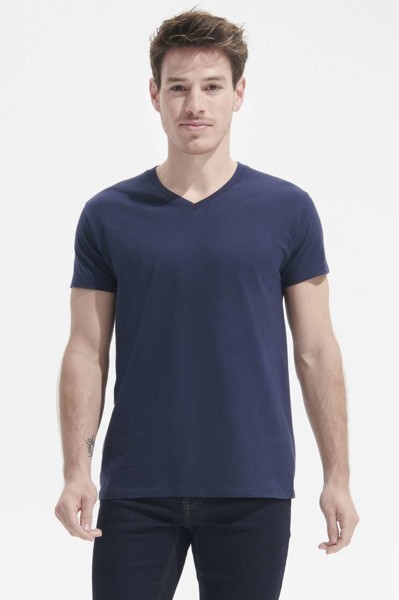Sol's Imperial V Men - V-Neck T-Shirt - White / XL