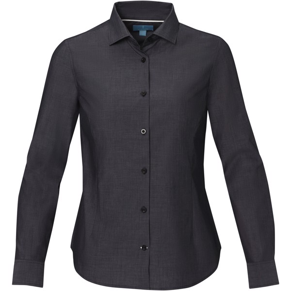 Chemise Cuprite à manches longues pour femme - Noir / L