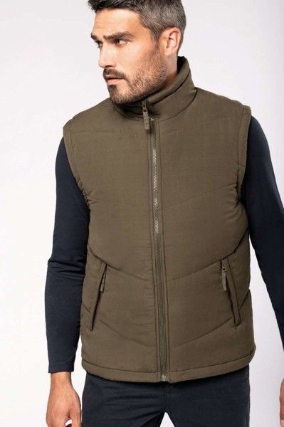 Fleece Lined Bodywarmer - Light Royal Blue / 4XL
