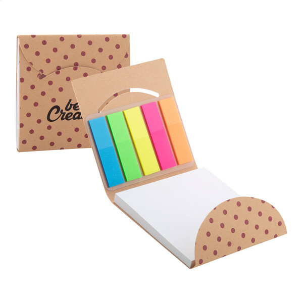 Bloc-notes autocollant personnalisé CreaStick Combo C Eco