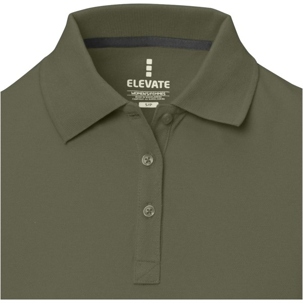 Polo manches courtes femme Calgary - Vert forêt / XS