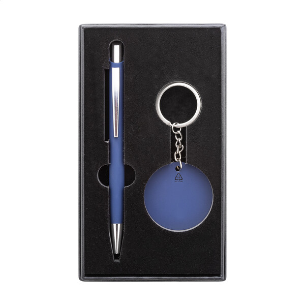 Set sylo et porte-clés Miroset - Bleu Foncé