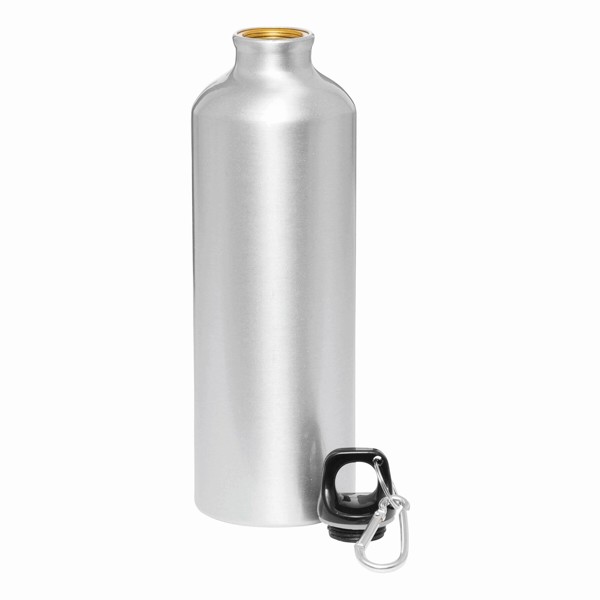 Aluminium-Trinkflasche Big Transit - Silber