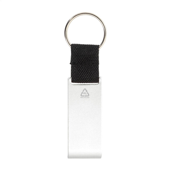 Bottle Opener Trolley Keyring OpenCart - Silver