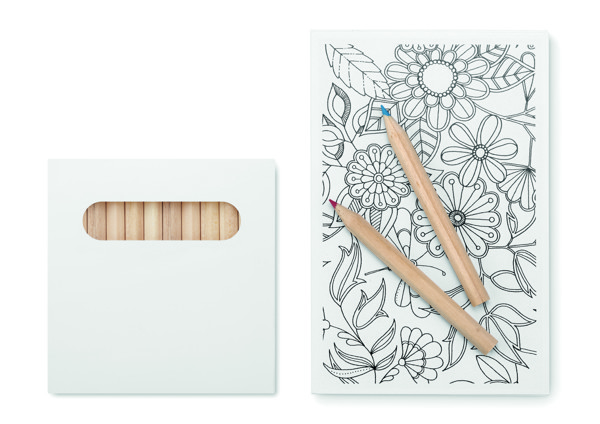 Conjunto de desenho adulto Paint&Relax