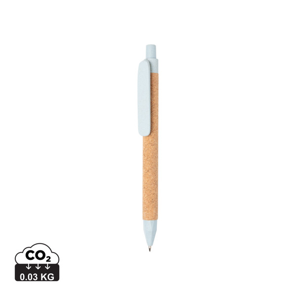 Stylo écoresponsable - Bleu