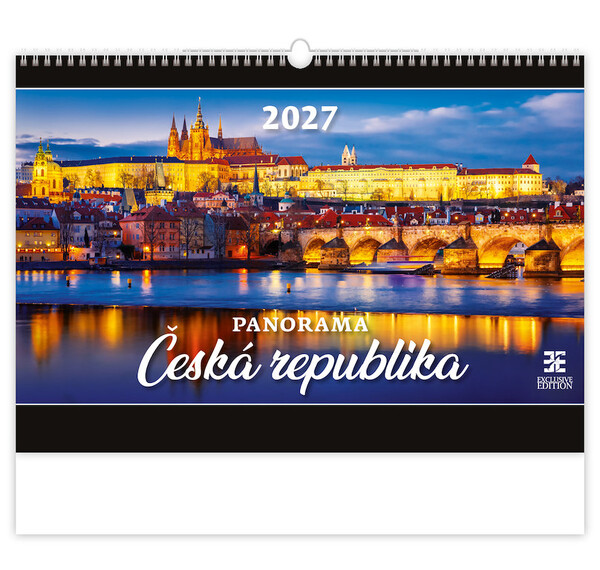 Nástěnný kalendář Panorama – Česká republika 2027
