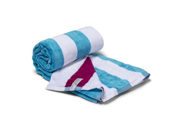 Lord Nelson Beach Towel 80x160 cm - White / Light Blue