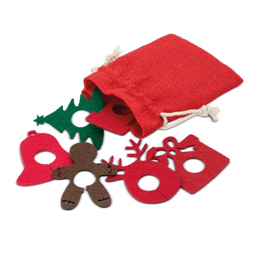 SET 6 FELT GLASS MARKERS "NYBY"