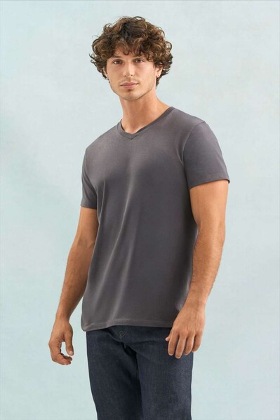 Sol's Regent V - V-Neck T-Shirt - White / XL